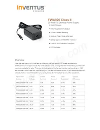 FWA020005B-10A Datasheet Cover