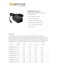 FWA020009A-10A Datasheet Cover