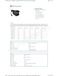 FWA020012A-10B Datasheet Cover