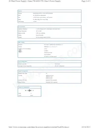 FWA020012A-10B Datasheet Page 2