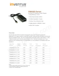 FWA065009A-11A 데이터 시트 표지