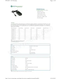 FWA065012A-11B Datasheet Cover