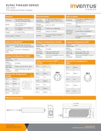 FWA220012A-13A Datasheet Pagina 2