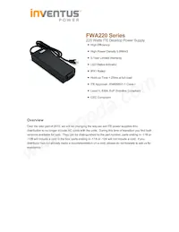 FWA220048A-11A 데이터 시트 표지