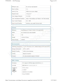 FWB100024A-11B Datasheet Page 2
