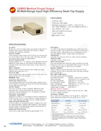 GXM60-5A11G Datasheet Cover