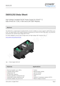ISO5125I-65 Datasheet Copertura