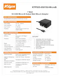 KTPS05-05015U-MICROB Datasheet Copertura