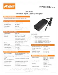 KTPS200-48042 Datasheet Copertura