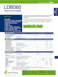 LDB60-012SW Datasheet Copertura