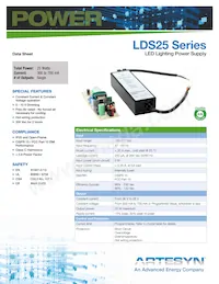 LDS25-36-H03U Datasheet Copertura