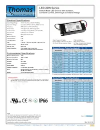 LED20W-57-C0350-PD Datasheet Cover