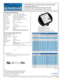 LED25W-40-C0620-D-500 Datasheet Cover