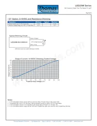 LED25W-40-C0620-D-500 Datasheet Page 3