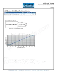 LEG150W-425-C0350-D Datasheet Page 3