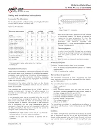LH3020-2D4 Datasheet Page 14