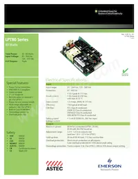 LPT83 Datasheet Copertura