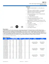 ME10A0703F01 데이터 시트 표지