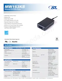 MW153KB1203F01 Datasheet Cover