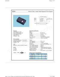 MW4024-760-NC-BK Datasheet Cover