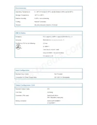 MWA080024A-12A Datasheet Pagina 3