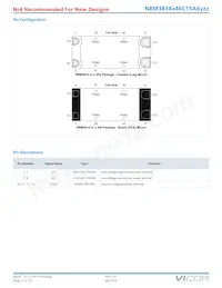 NBM3814V46C15A6T00 Datasheet Pagina 3