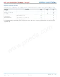 NBM3814V46C15A6T00 Datasheet Pagina 4