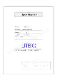 PB-1240-6SA0 Datasheet Copertura