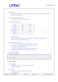 PB-1240-6SA0 Datasheet Page 6