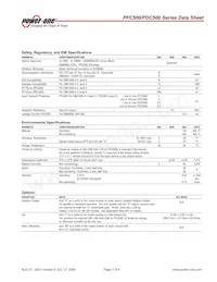 PDC500-1024F Datasheet Pagina 3