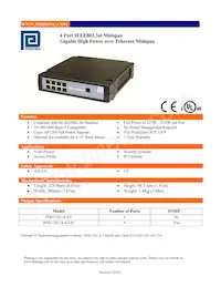 POE125U-4-AT-N Datasheet Cover