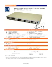 POE576U-24AFAT-N 데이터 시트 표지