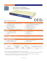 POE576U-4MP-N Datasheet Cover