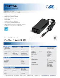 PW156RA2403N01 Datasheet Cover