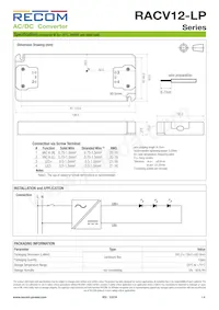 RACV12-24-LP Datasheet Page 4