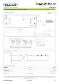 RACV12-24-LP Datasheet Pagina 4