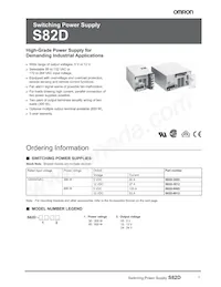 S82D-6012 Datasheet Copertura