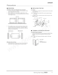 S82D-6012 Datasheet Pagina 11