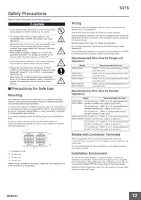 S8TS-06024-E1. Datenblatt Seite 12