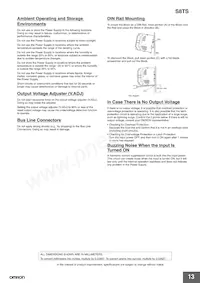 S8TS-06024-E1. Datenblatt Seite 13