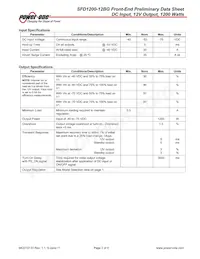 SFD1200-12BG Datasheet Page 2