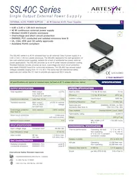 SSL40C-7624 Datasheet Cover
