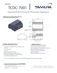 TCDC-7001 Datasheet Page 2