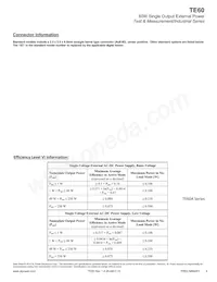 TE60A1603F01 Datasheet Pagina 4