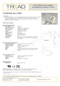 TLD1040-36-C1050 Datasheet Cover