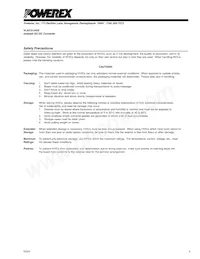 VLA312-2425 Datasheet Page 3