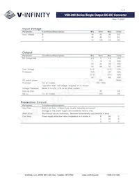 VSD-200D-48 Datasheet Page 2