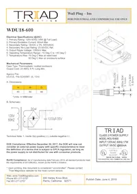 WDU18-600 Cover