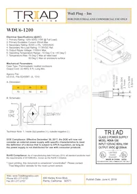 WDU6-1200 Cover