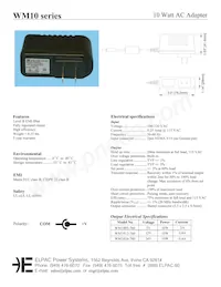 WM1024-760 데이터 시트 표지